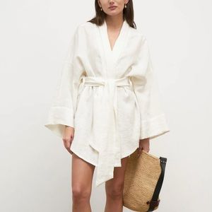 Commense White Mini Dress